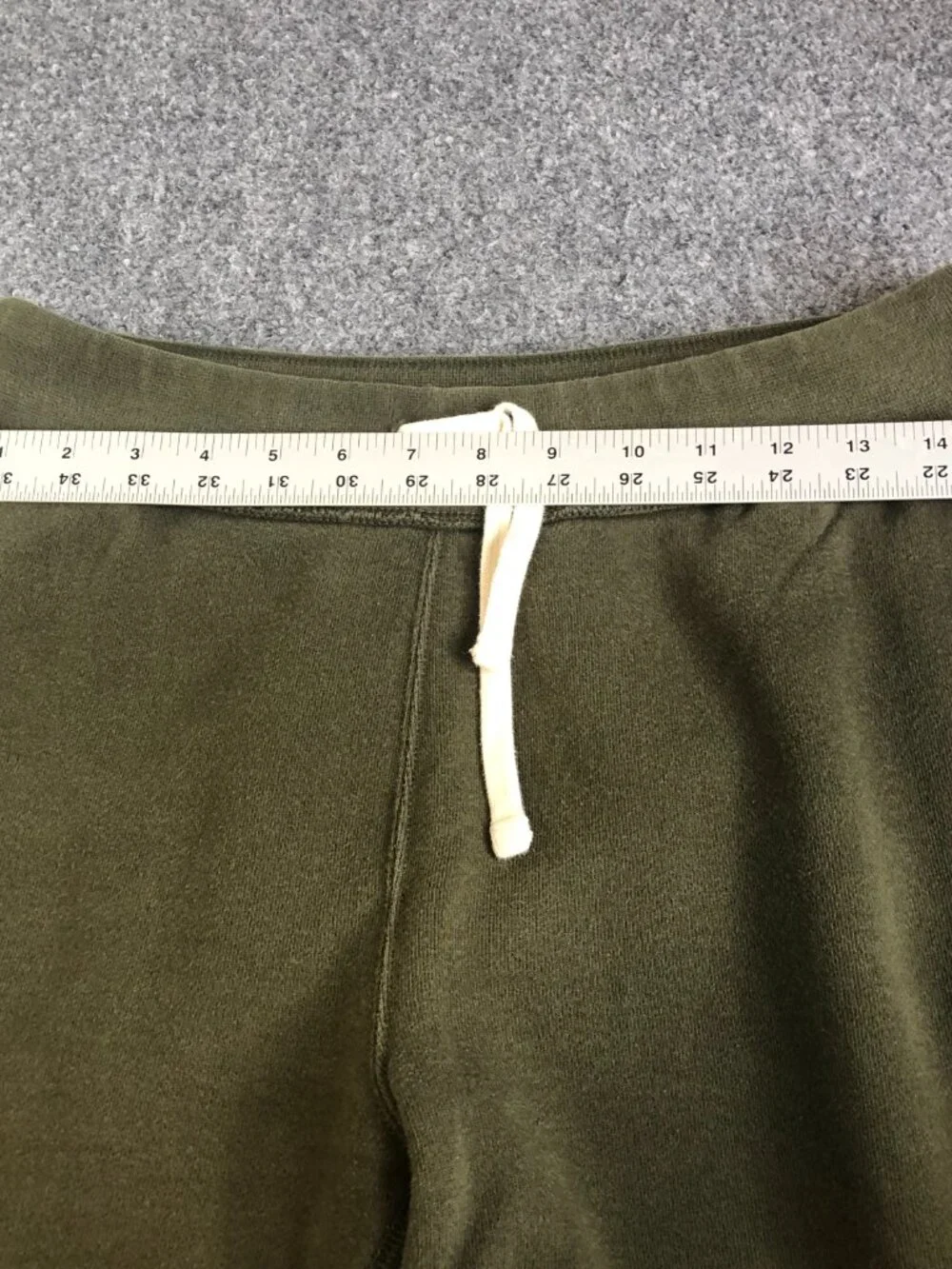 Polo Ralph Lauren Sweatpants Mens Green Small Drawstring Elastic Waist Pockets